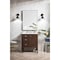 James Martin Vanities Addison 30in Single Vanity, Mid-Century Acacia w/ 3 CM White Zeus Quartz Top E444-V30-MCA-3WZ - alternate 2